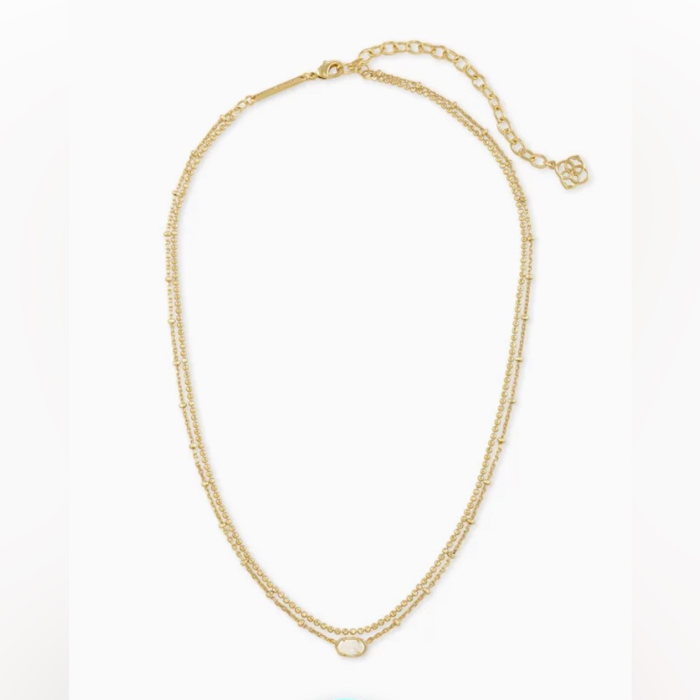Kendra Scott Emilie Gold Multi Strand Necklace